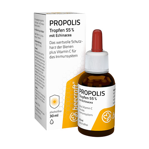 BEECRAFT Propolis Tropfen 55% plus Echinacea 30 ml