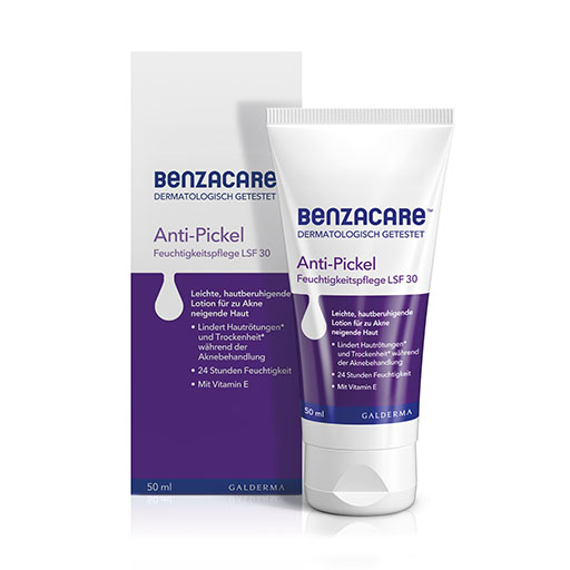 BENZACARE Anti-Pickel Feuchtigkeitspflege SPF 30 50 ml