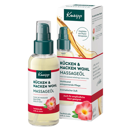 KNEIPP Massageöl Rücken & Nacken Wohl 100 ml