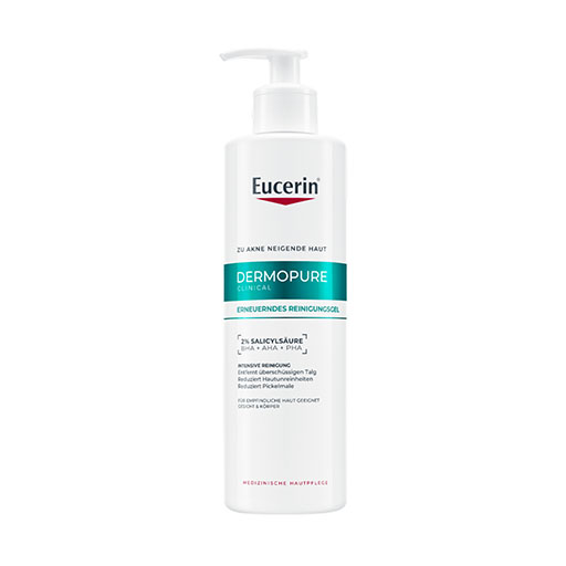 EUCERIN DermoPure Clinical Reinigungsgel erneuernd 400 ml