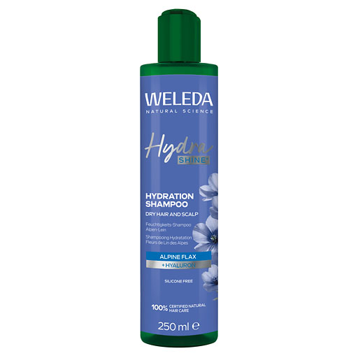 WELEDA HydraShine Feuchtigkeits-Shampoo Alpen-Lein 250 ml