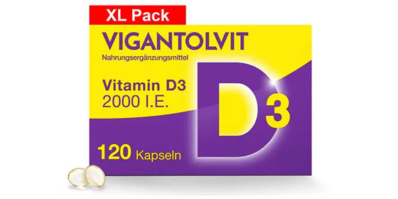 VIGANTOLVIT 2000 I. E. Vitamin D3 Weichkapseln 120 St  