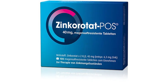 ZINKOROTAT POS magensaftresistente Tabletten* 100 St