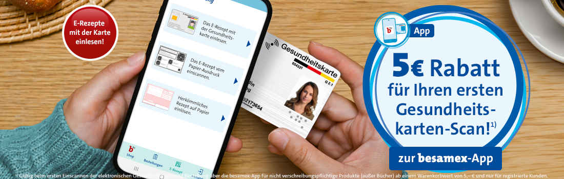 besamex App NFC Bewerbung